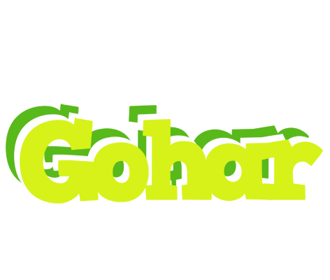 Gohar citrus logo