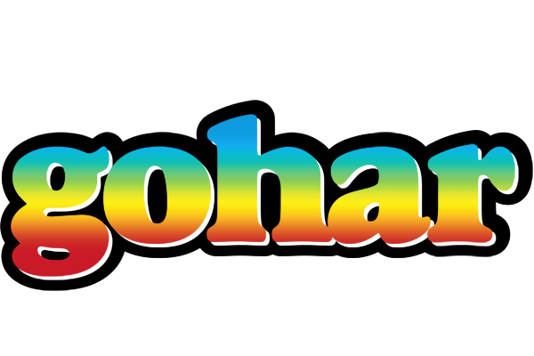 Gohar color logo