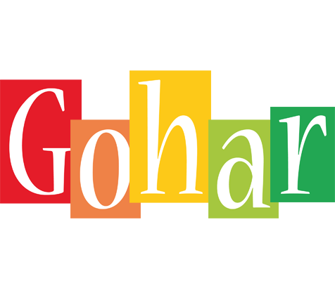 Gohar colors logo