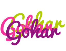 Gohar flowers logo