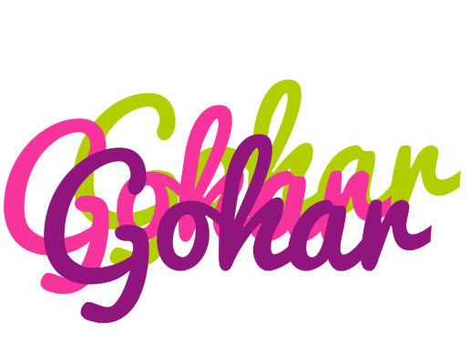 Gohar flowers logo