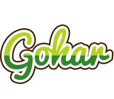 Gohar golfing logo