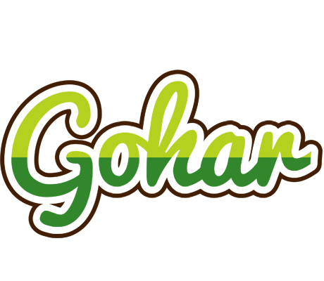 Gohar golfing logo