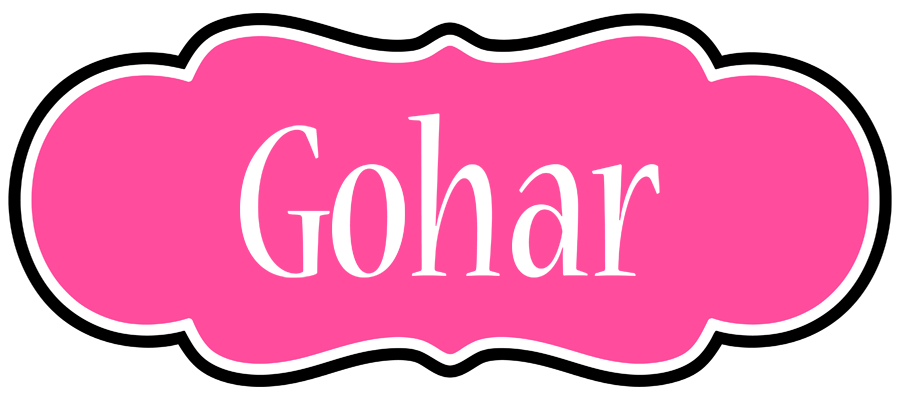 Gohar invitation logo