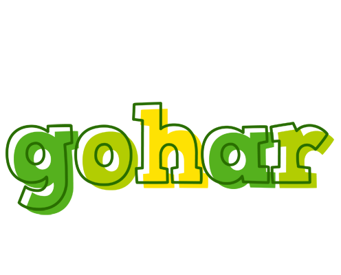 Gohar juice logo