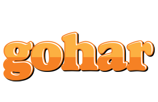 Gohar orange logo