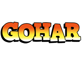 Gohar sunset logo