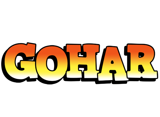 Gohar sunset logo