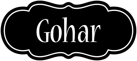 Gohar welcome logo