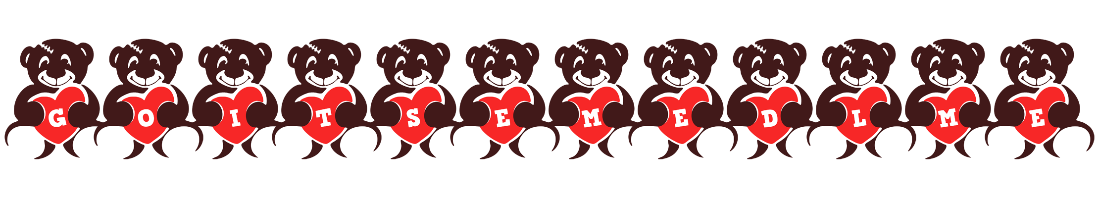 Goitsemedlme bear logo