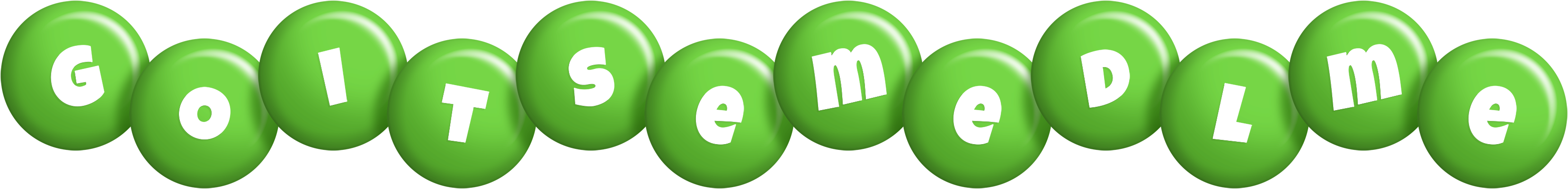 Goitsemedlme candy-green logo