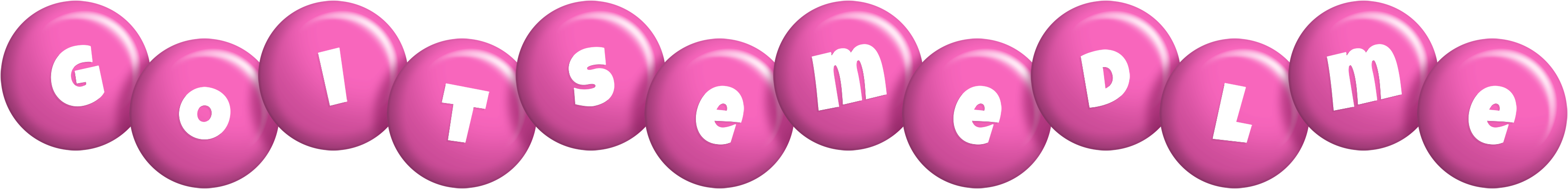 Goitsemedlme candy-pink logo