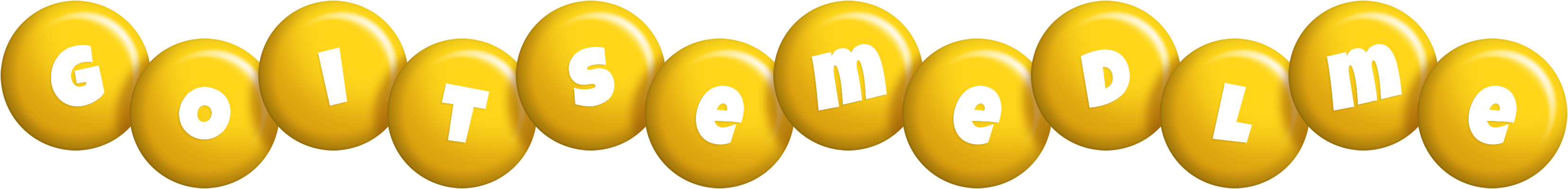 Goitsemedlme candy-yellow logo