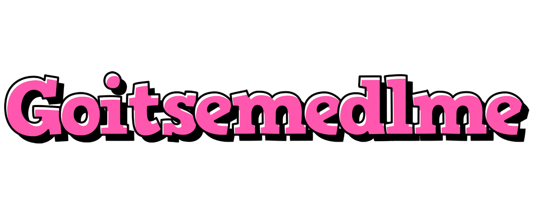Goitsemedlme girlish logo