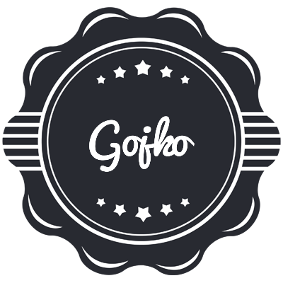 Gojko badge logo