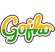Gojko banana logo