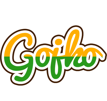 Gojko banana logo