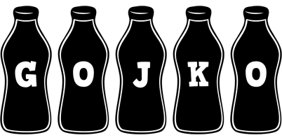Gojko bottle logo