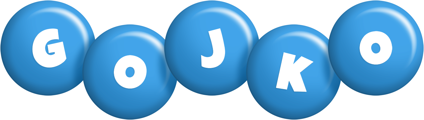 Gojko candy-blue logo