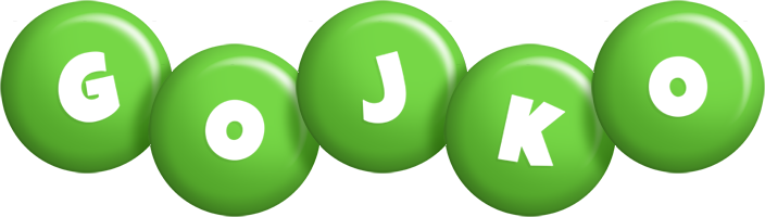 Gojko candy-green logo