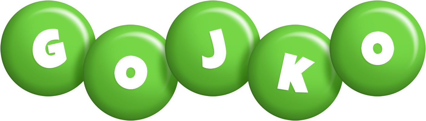 Gojko candy-green logo