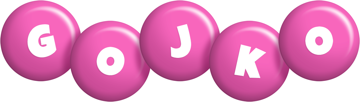 Gojko candy-pink logo