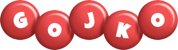 Gojko candy-red logo