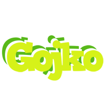 Gojko citrus logo