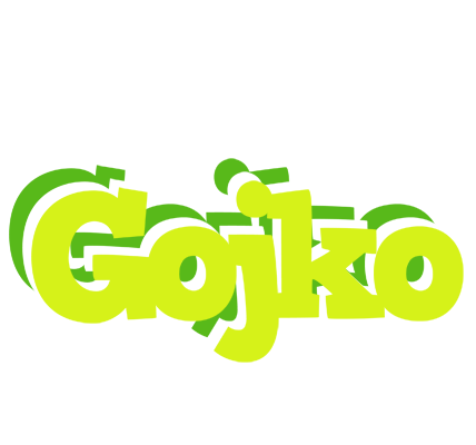 Gojko citrus logo