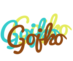 Gojko cupcake logo
