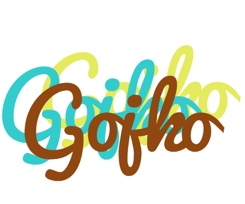 Gojko cupcake logo