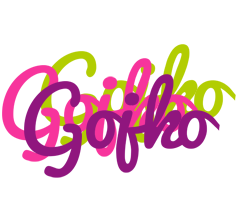 Gojko flowers logo