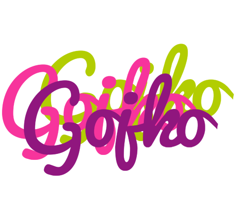 Gojko flowers logo
