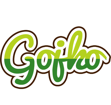 Gojko golfing logo