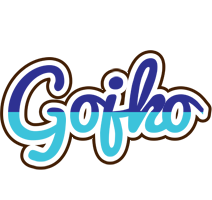 Gojko raining logo