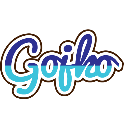 Gojko raining logo