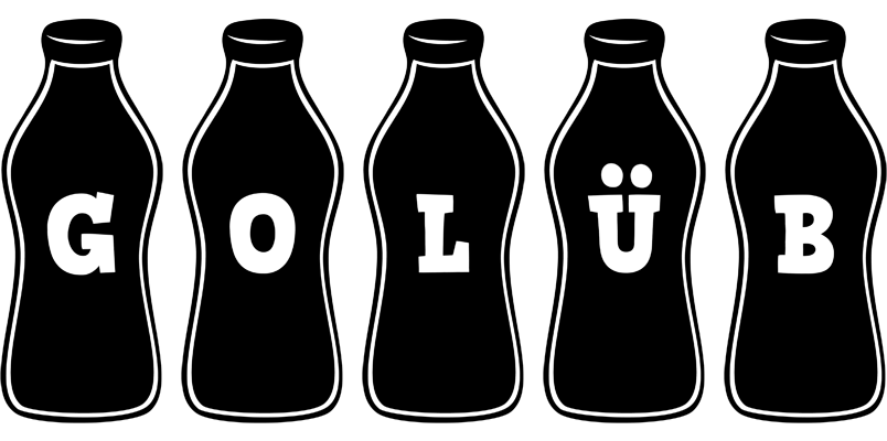 Golüb bottle logo