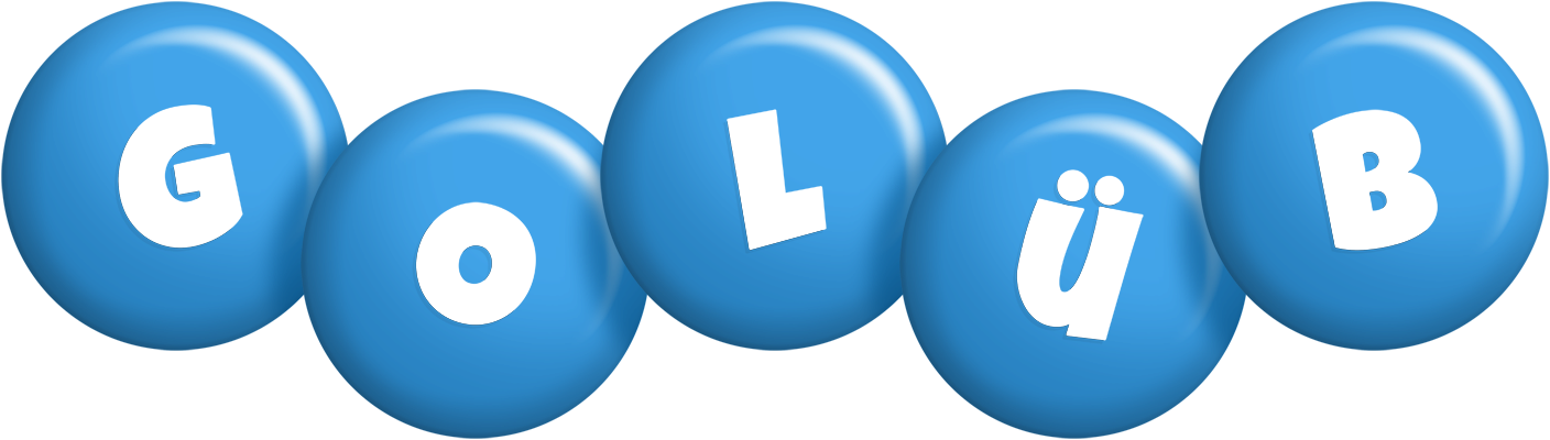 Golüb candy-blue logo
