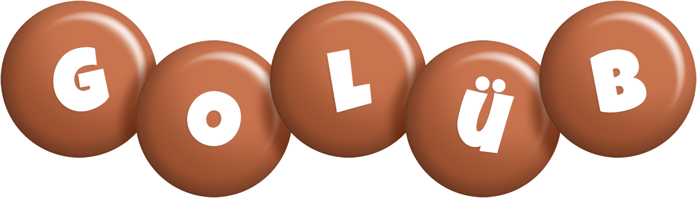 Golüb candy-brown logo