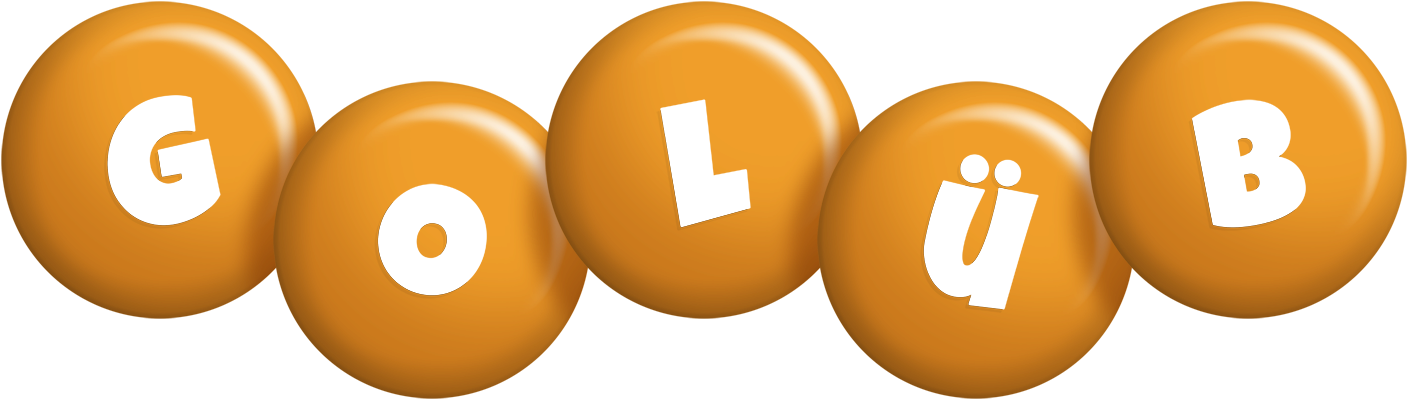 Golüb candy-orange logo