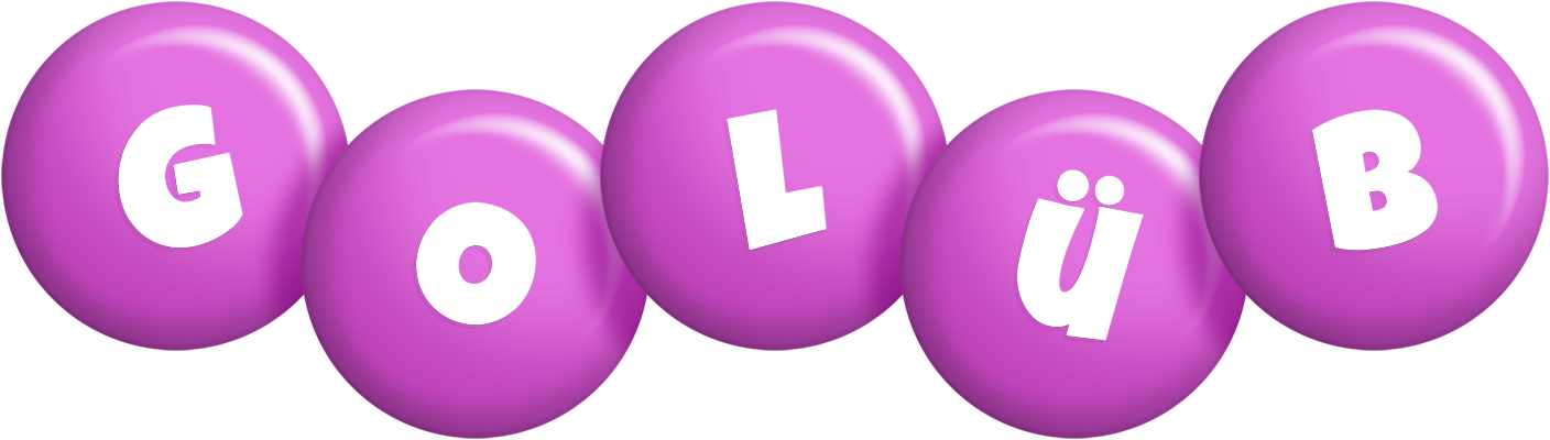Golüb candy-purple logo
