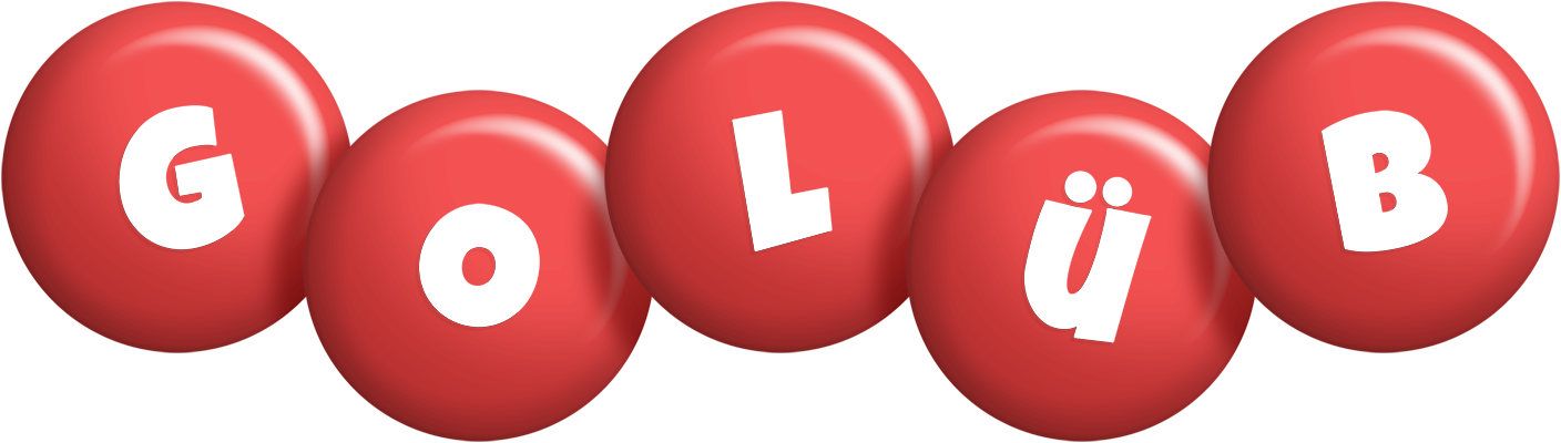 Golüb candy-red logo