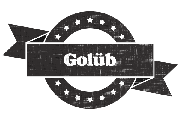 Golüb grunge logo