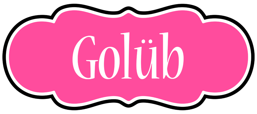 Golüb invitation logo