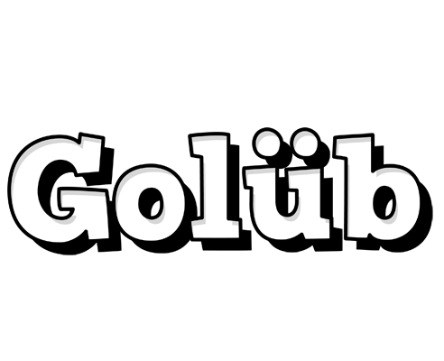 Golüb snowing logo