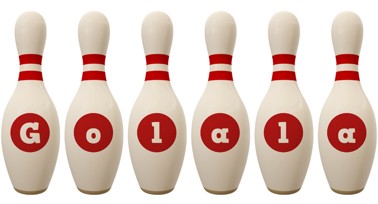 Golala bowling-pin logo