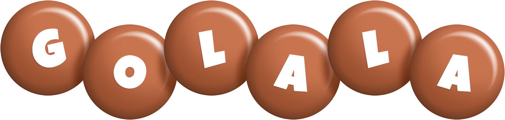 Golala candy-brown logo