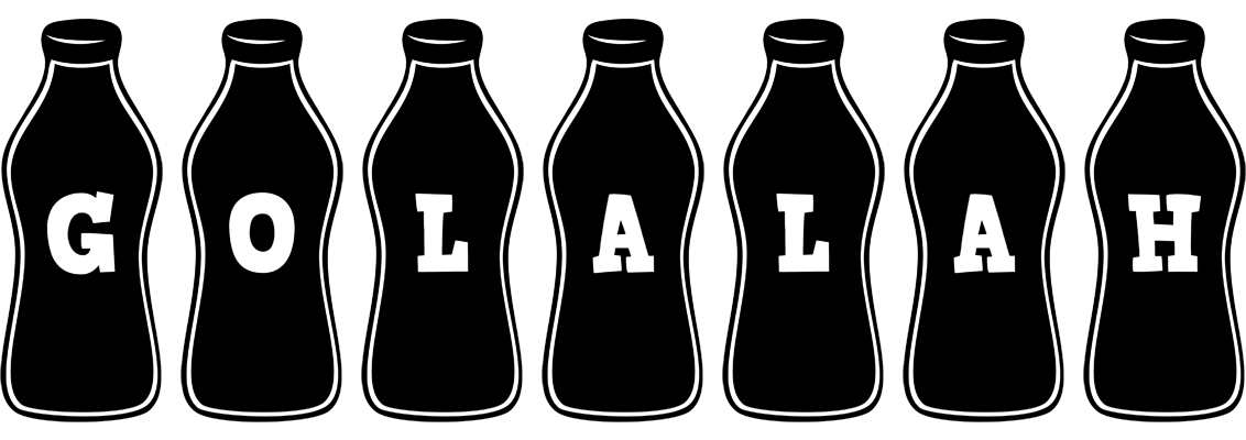 Golalah bottle logo