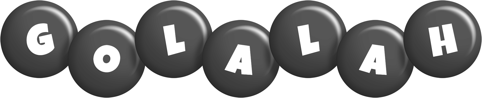 Golalah candy-black logo