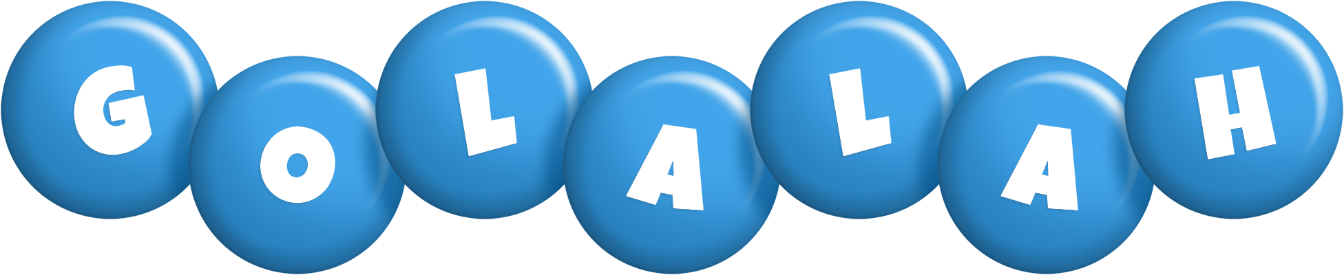Golalah candy-blue logo